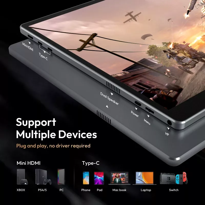 आपको काम और यात्रा के लिए 16 इंच का 1200पी पोर्टेबल मॉनिटर क्यों चुनना चाहिए?